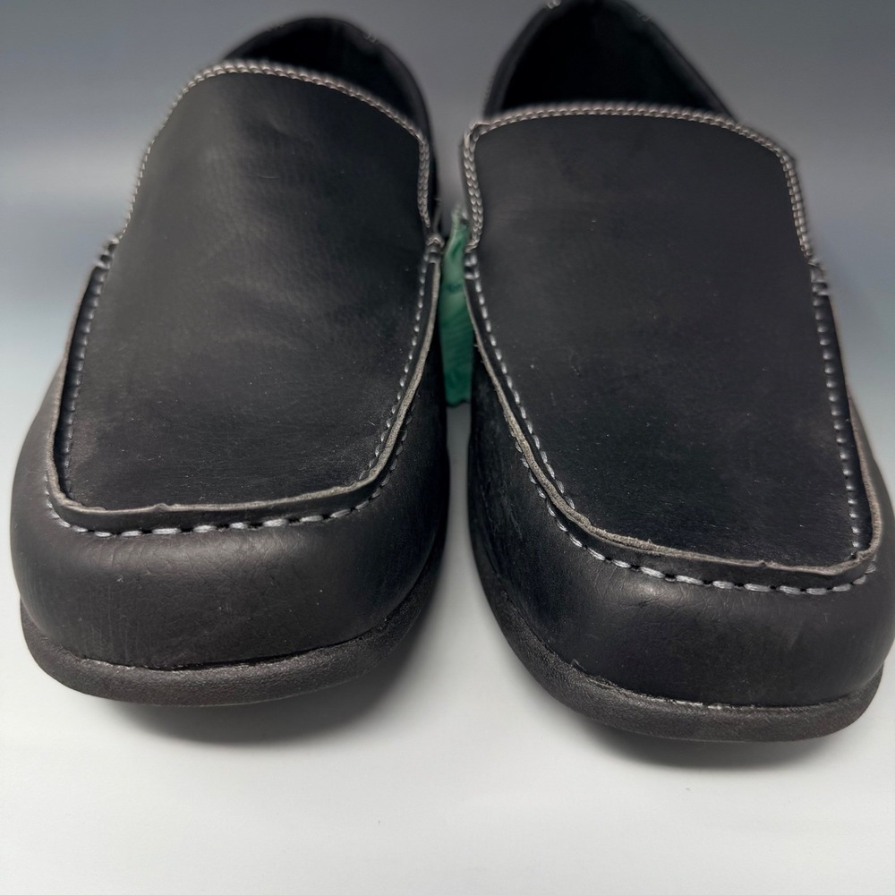 Perry Ellis Portfolio Walton Wide Mens 12W Black Slip On Loafers PEA11F020E-2W - Picture 3 of 15